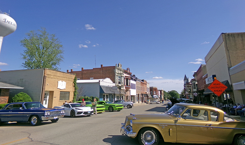 Classic beauties and custom rides line up for display at the May 17 Delavan Cruise-In along Locust Street, ready to wow the crowd.