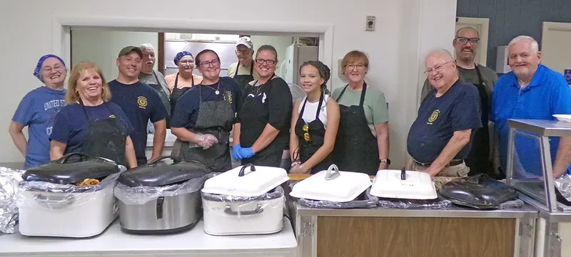 Service with Sizzle! The American Legion crew fired up flavor and fellowship at their fantastic Chicken and Fish Dinner—where community spirit was the secret ingredient.