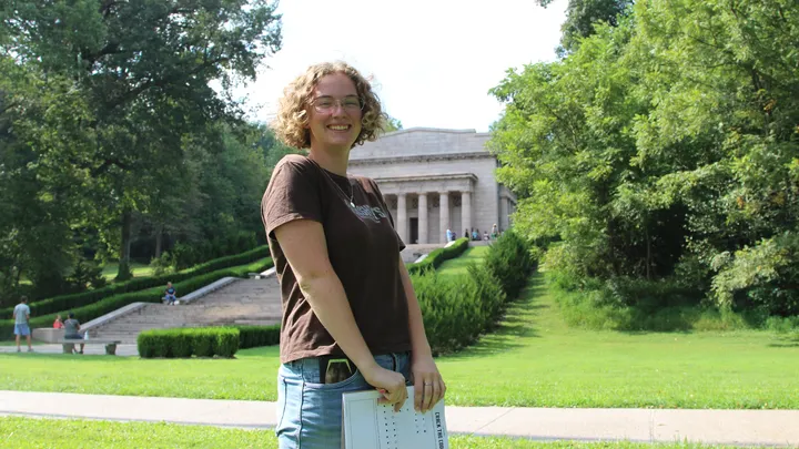 Summer Stahl during her freshman year at SIU. [PHOTO COURTESY OF ERIC STAHL]